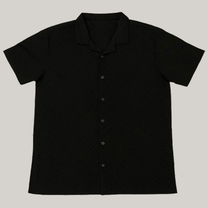 Black Fabric T-Shirt