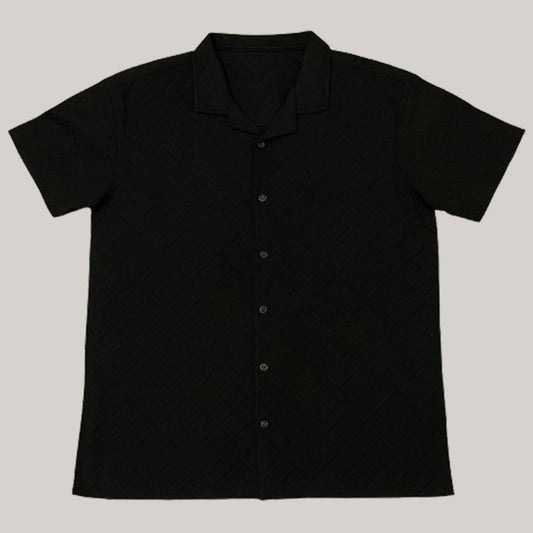 Black Fabric T-Shirt