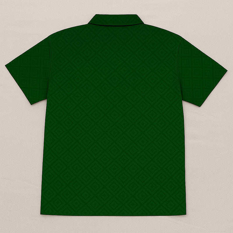 Dark Green Fabric T-Shirt