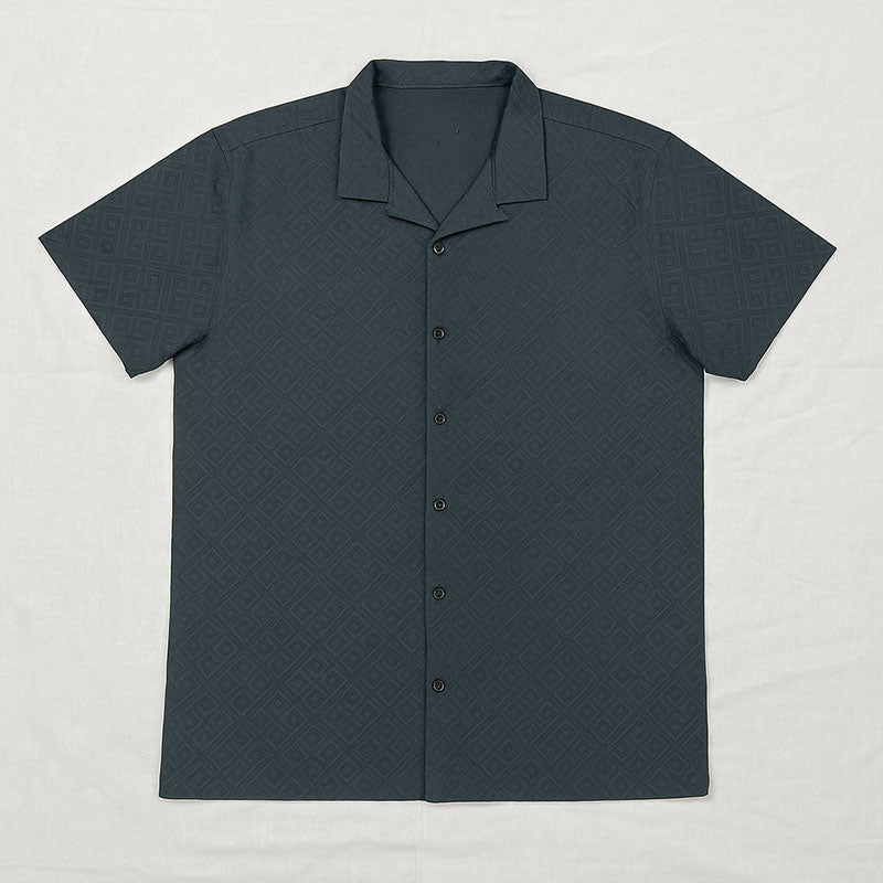 Grey Fabric T Shirt
