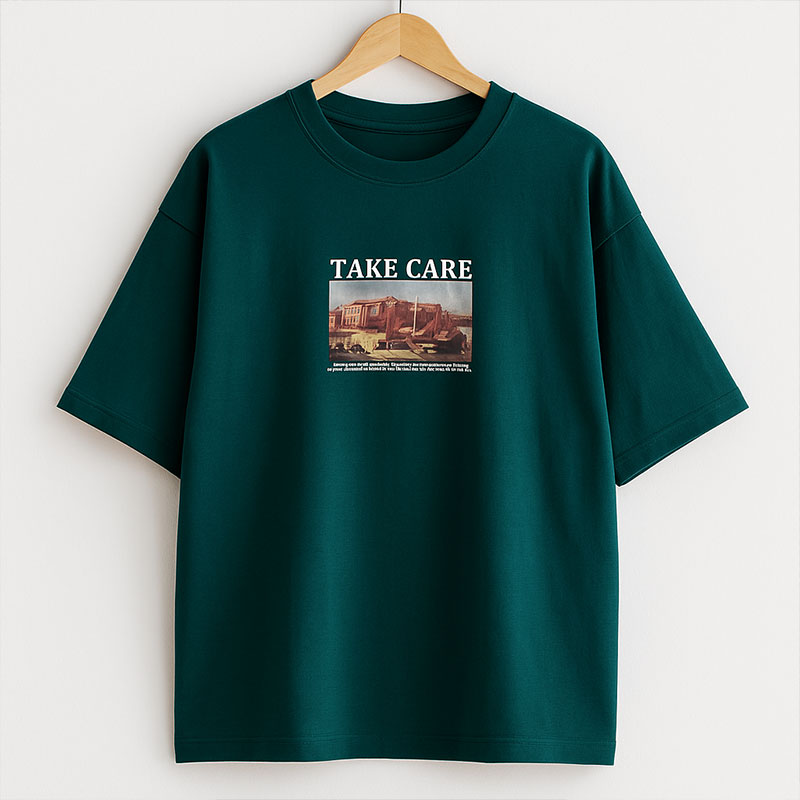 Green Drop Shoulder