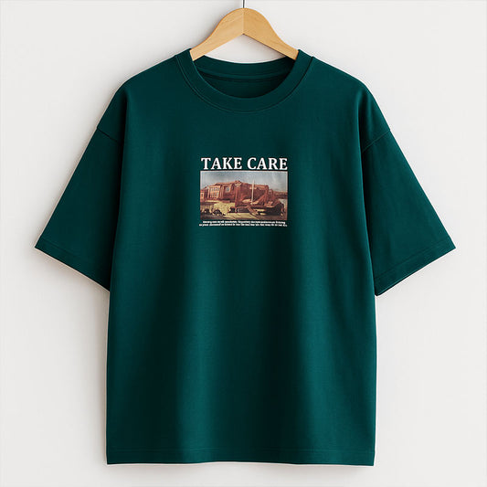 Green Drop Shoulder
